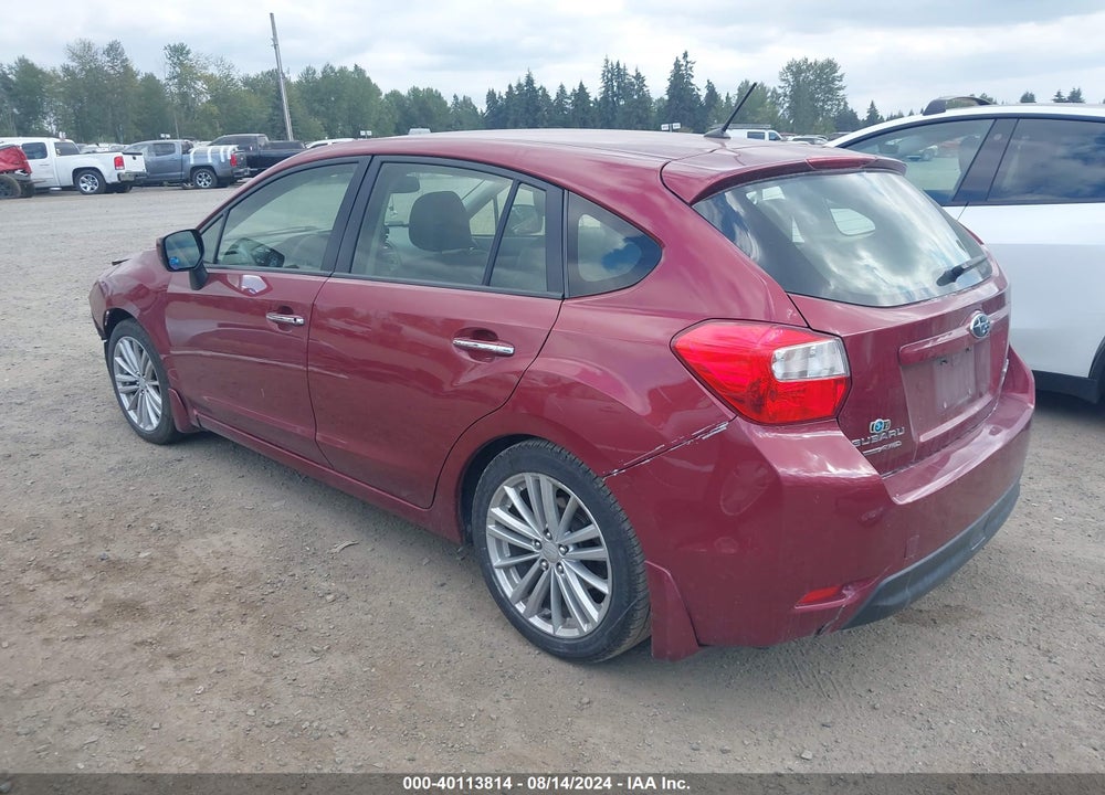2013 SUBARU IMPREZA 2.0I LIMITED VIN: JF1GPAH68D2894371