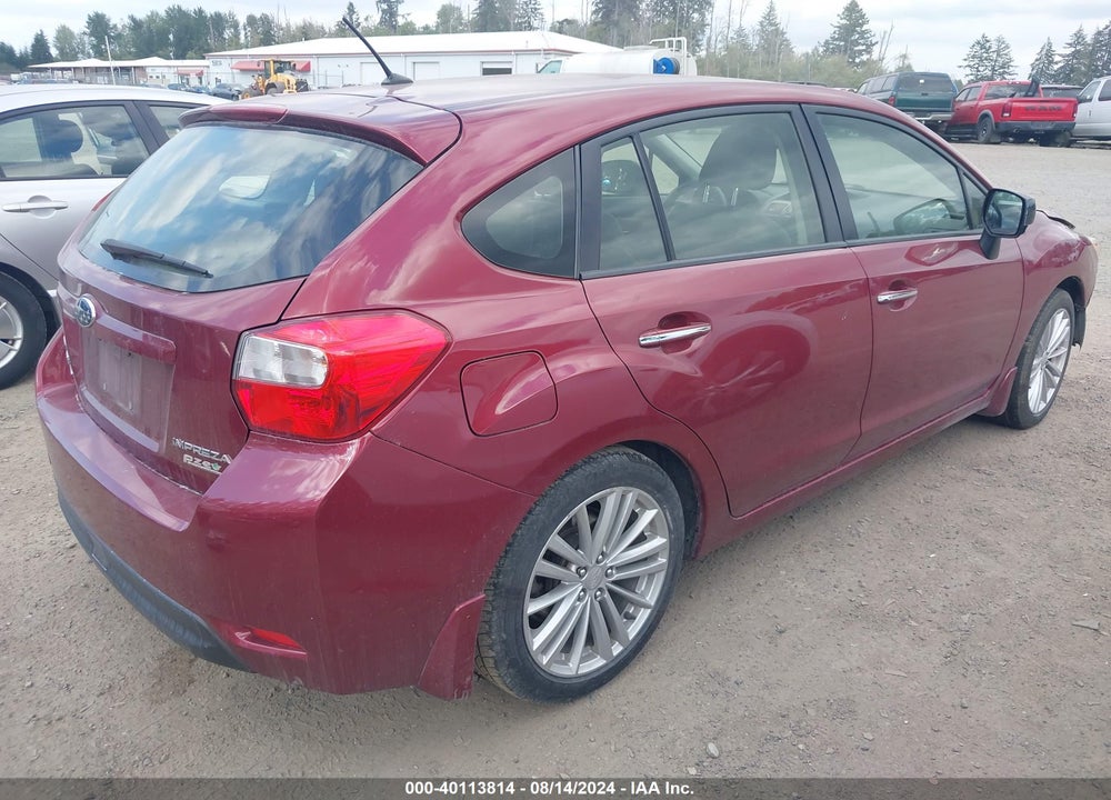 2013 SUBARU IMPREZA 2.0I LIMITED VIN: JF1GPAH68D2894371
