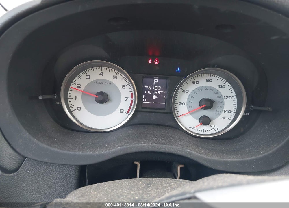 2013 SUBARU IMPREZA 2.0I LIMITED VIN: JF1GPAH68D2894371