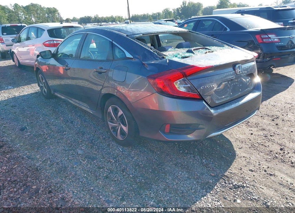 2019 HONDA CIVIC LX VIN: 2HGFC2F68KH502991