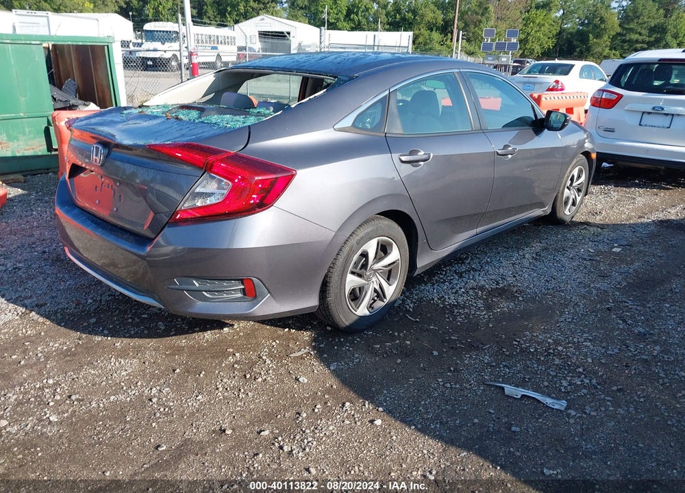 2019 HONDA CIVIC LX VIN: 2HGFC2F68KH502991