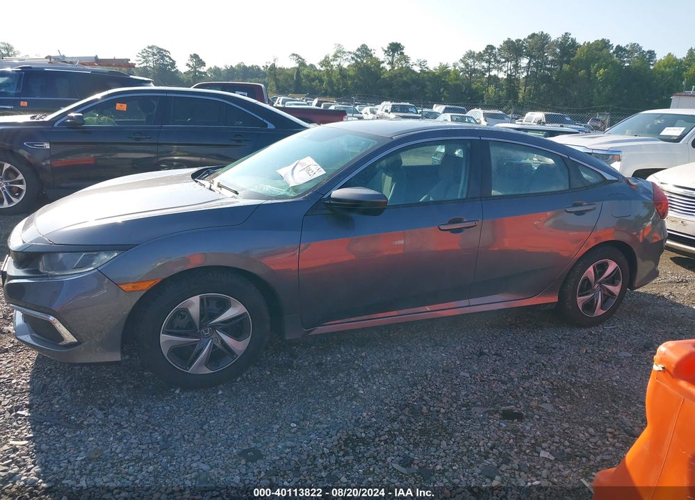 2019 HONDA CIVIC LX VIN: 2HGFC2F68KH502991