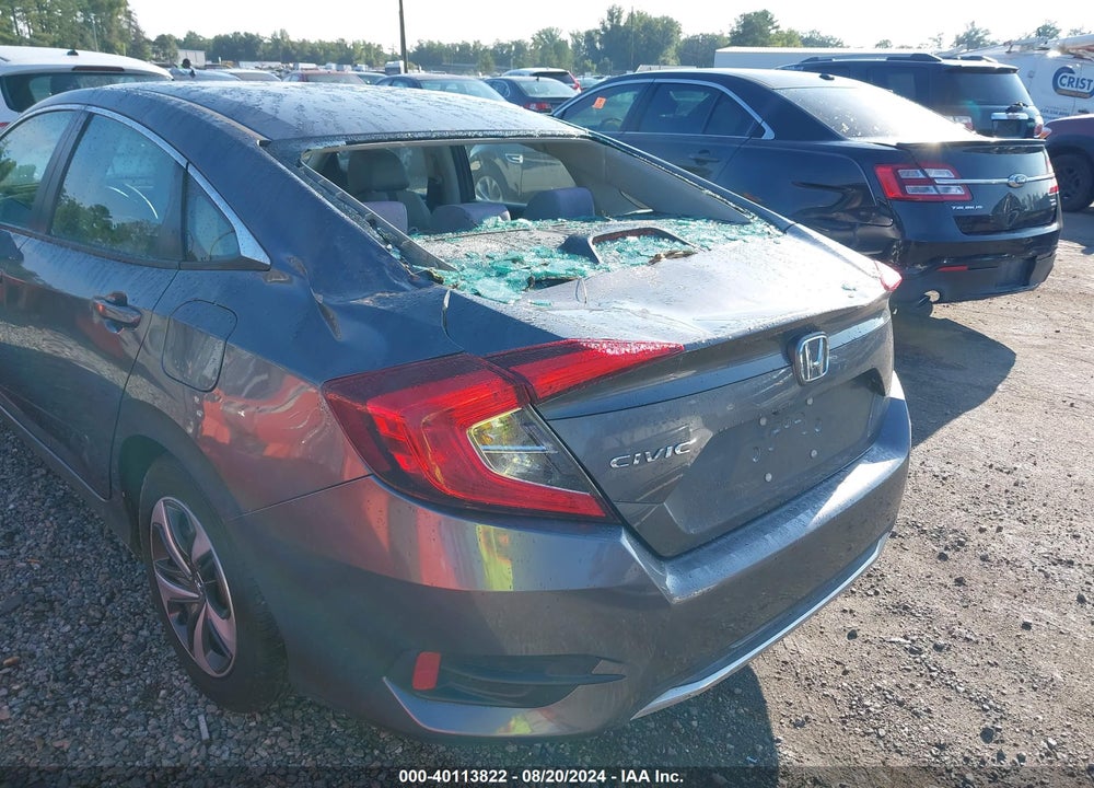 2019 HONDA CIVIC LX VIN: 2HGFC2F68KH502991