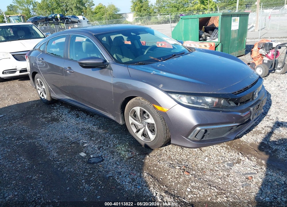 2019 HONDA CIVIC LX VIN: 2HGFC2F68KH502991