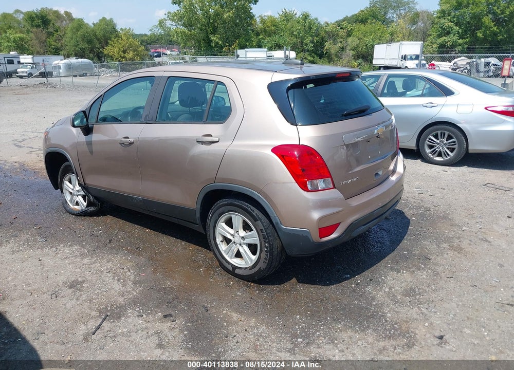 2018 CHEVROLET TRAX LS VIN: 3GNCJNSB8JL415066