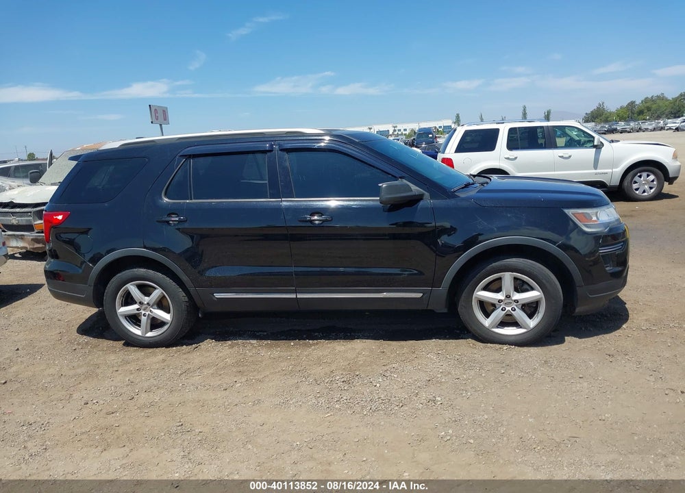 2018 FORD EXPLORER XLT VIN: 1FM5K7D86JGA36885