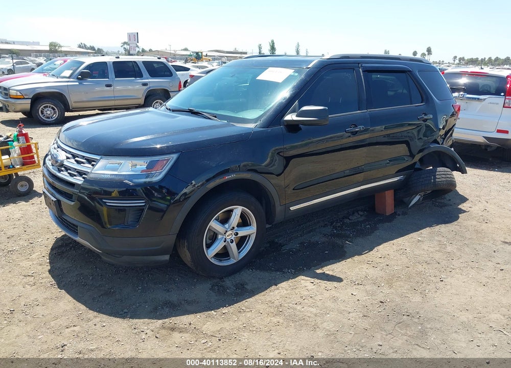2018 FORD EXPLORER XLT VIN: 1FM5K7D86JGA36885