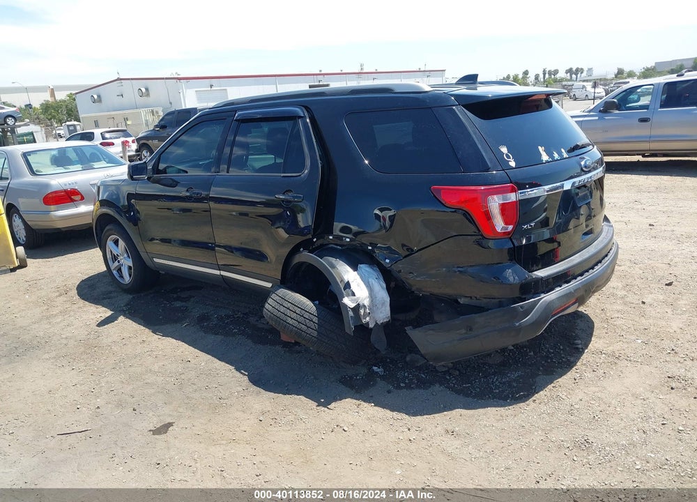 2018 FORD EXPLORER XLT VIN: 1FM5K7D86JGA36885