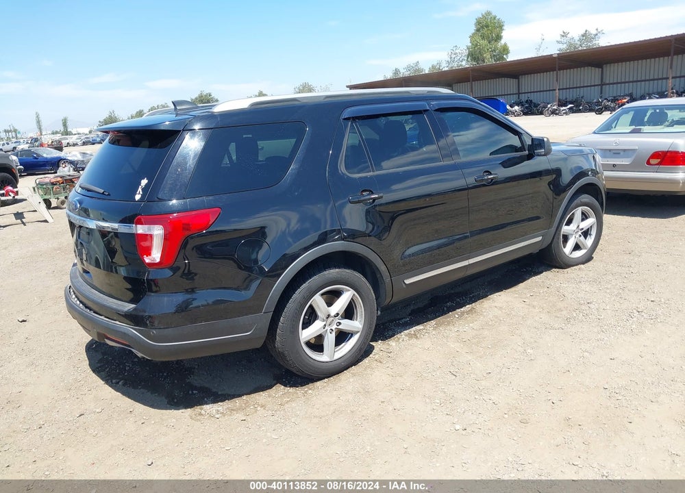 2018 FORD EXPLORER XLT VIN: 1FM5K7D86JGA36885