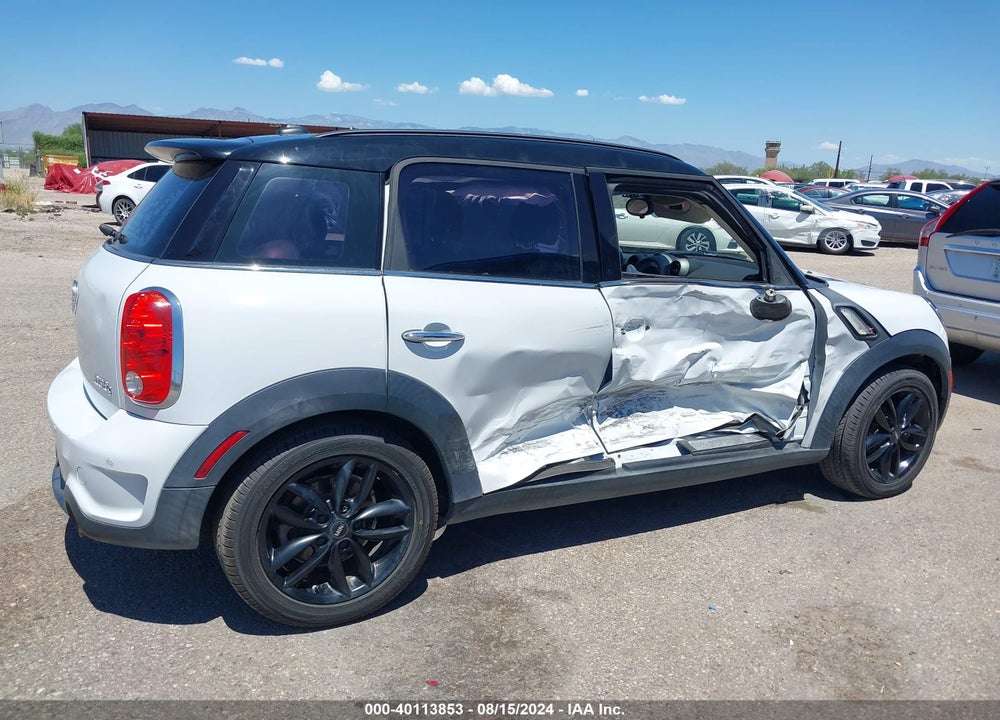 2012 MINI COOPER S COUNTRYMAN VIN: WMWZC3C56CWP20179