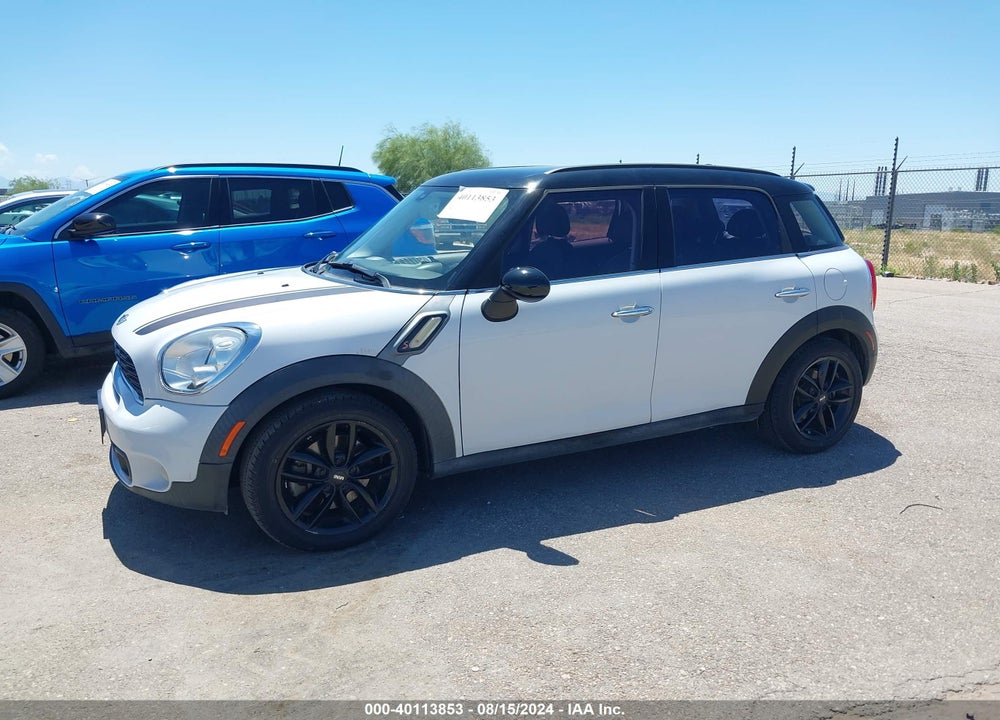 2012 MINI COOPER S COUNTRYMAN VIN: WMWZC3C56CWP20179