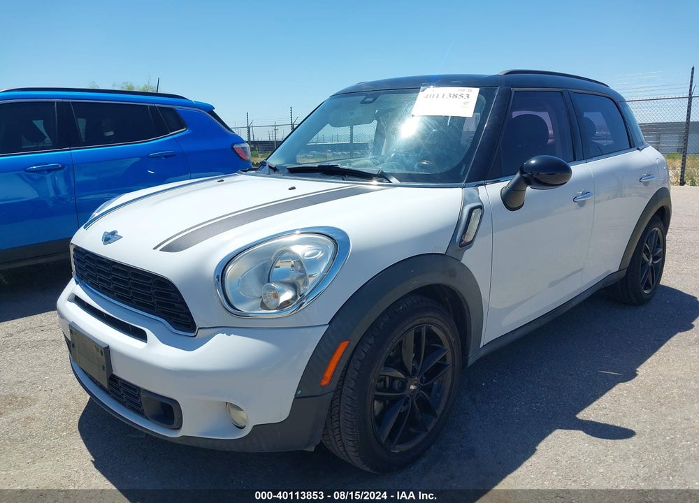 2012 MINI COOPER S COUNTRYMAN VIN: WMWZC3C56CWP20179