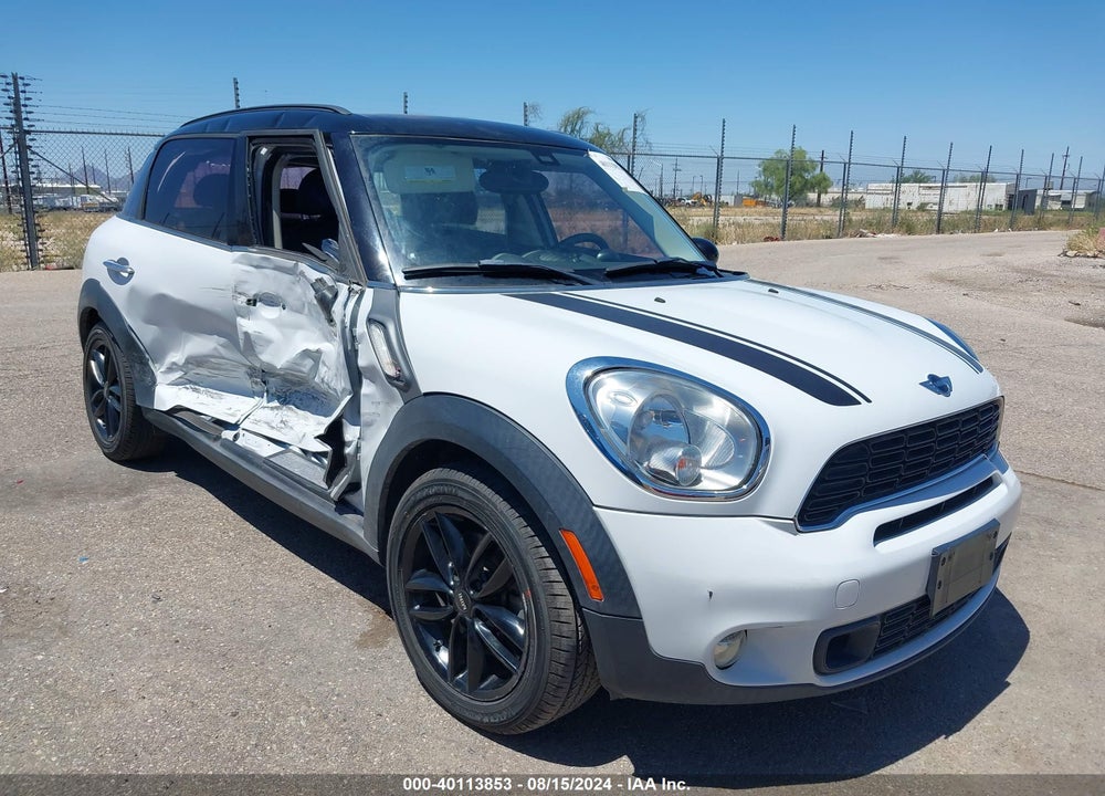 2012 MINI COOPER S COUNTRYMAN VIN: WMWZC3C56CWP20179