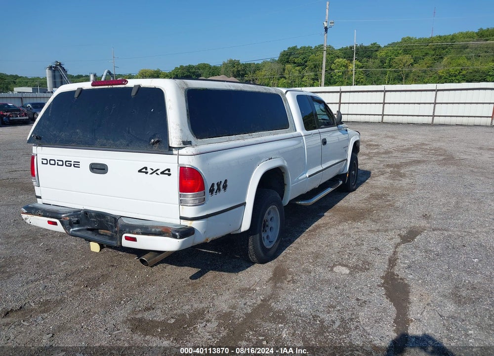 1999 DODGE DAKOTA SLT/SPORT VIN: 1B7GG22Y7XS237737