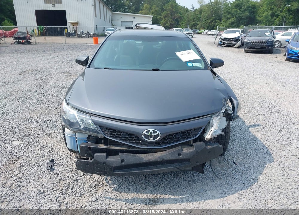2012 TOYOTA CAMRY SE VIN: 4T1BF1FK9CU581979