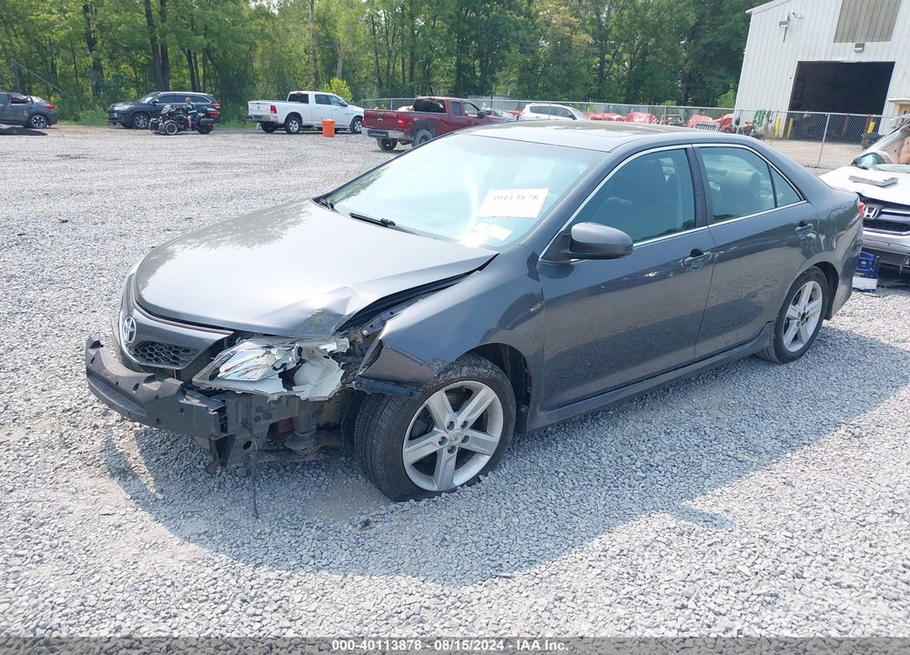 2012 TOYOTA CAMRY SE VIN: 4T1BF1FK9CU581979