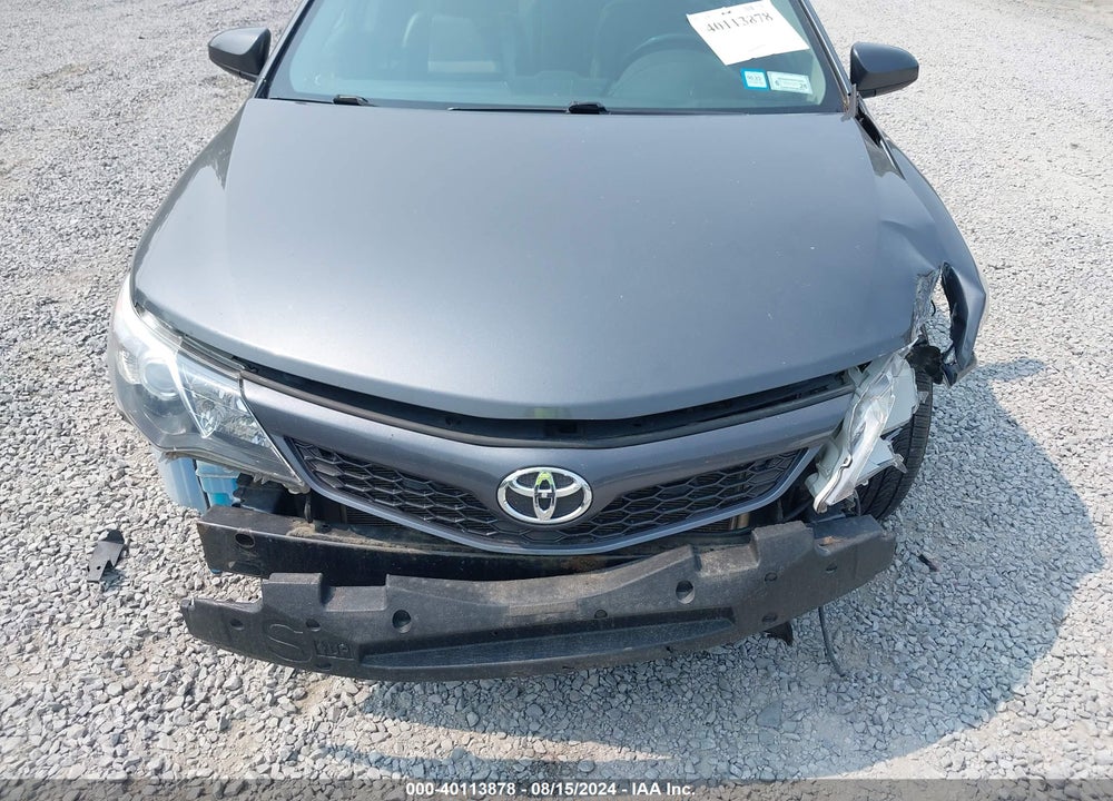 2012 TOYOTA CAMRY SE VIN: 4T1BF1FK9CU581979