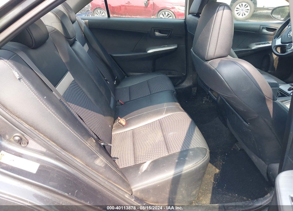 2012 TOYOTA CAMRY SE VIN: 4T1BF1FK9CU581979