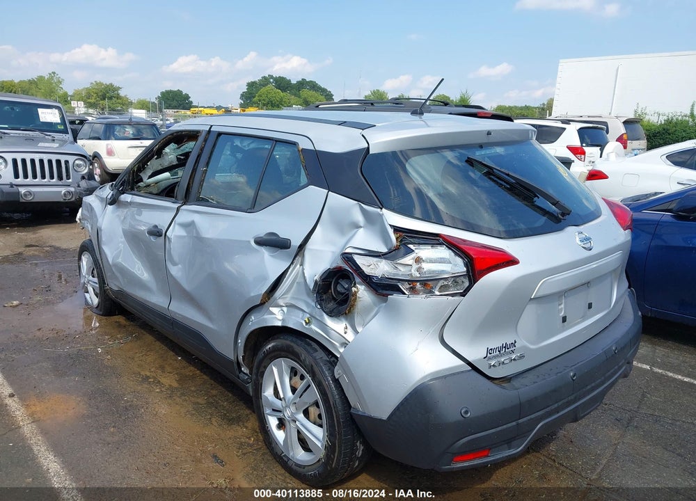 2020 NISSAN KICKS S XTRONIC CVT VIN: 3N1CP5BV8LL508919
