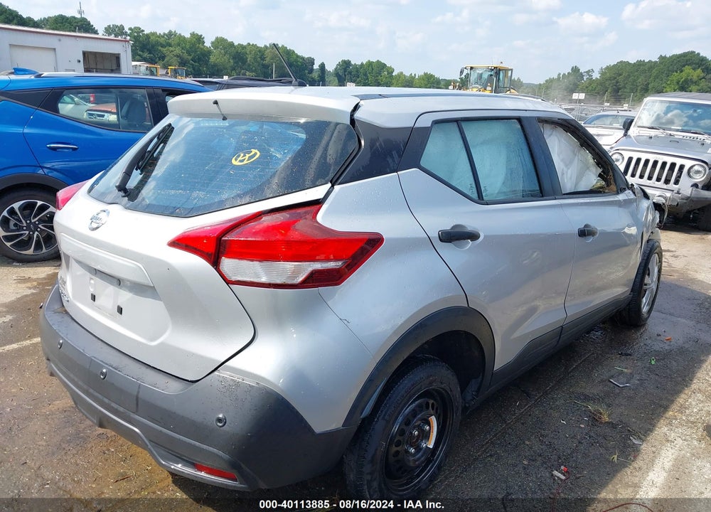 2020 NISSAN KICKS S XTRONIC CVT VIN: 3N1CP5BV8LL508919