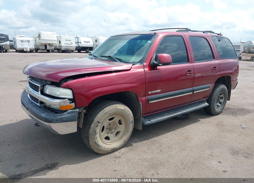 2001 CHEVROLET TAHOE LT VIN: 1GNEK13T41R201027