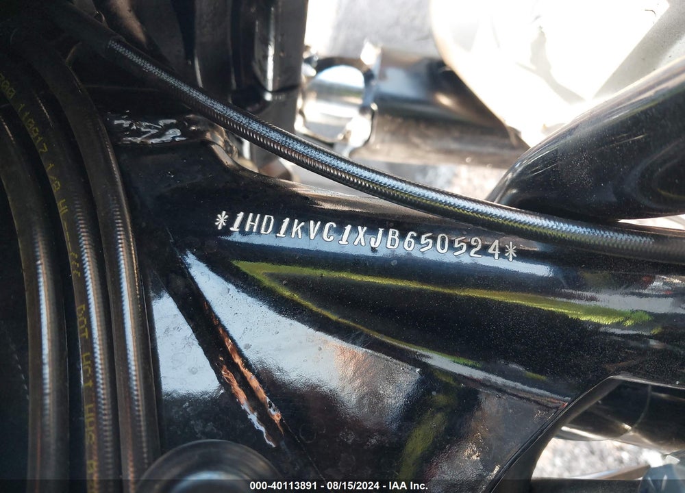 2018 HARLEY-DAVIDSON FLHRXS VIN: 1HD1KVC1XJB650524