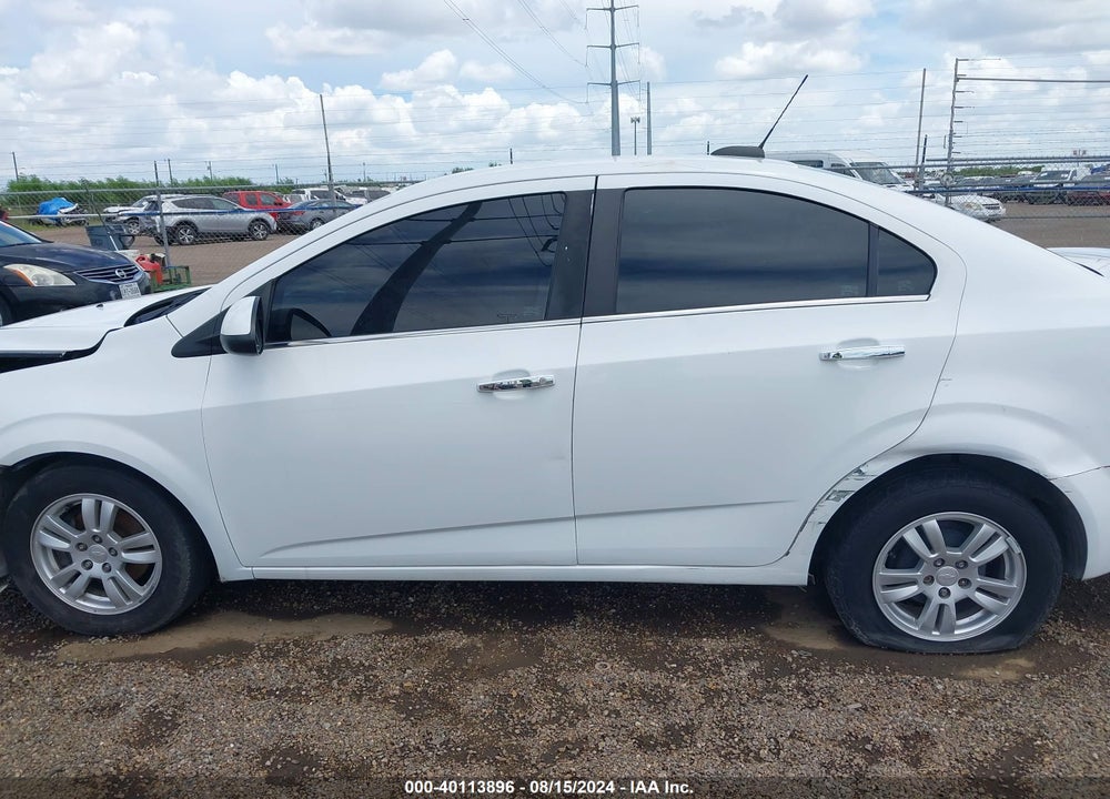 2016 CHEVROLET SONIC LTZ AUTO VIN: 1G1JE5SB8G4144523