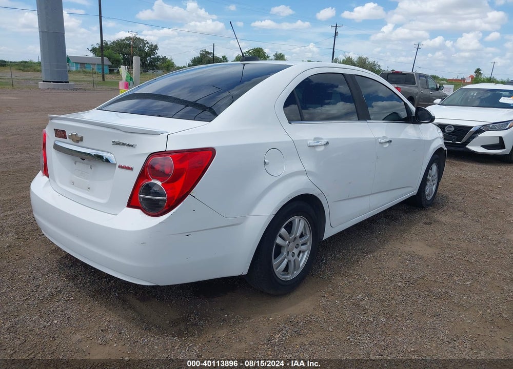 2016 CHEVROLET SONIC LTZ AUTO VIN: 1G1JE5SB8G4144523