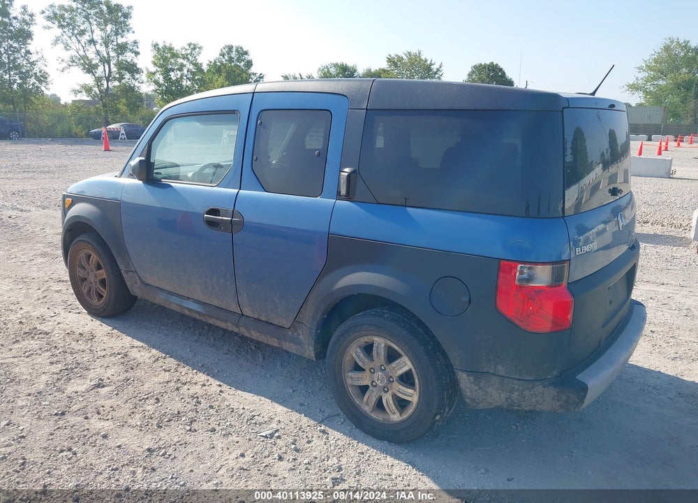 2006 HONDA ELEMENT EX VIN: 5J6YH18656L006534