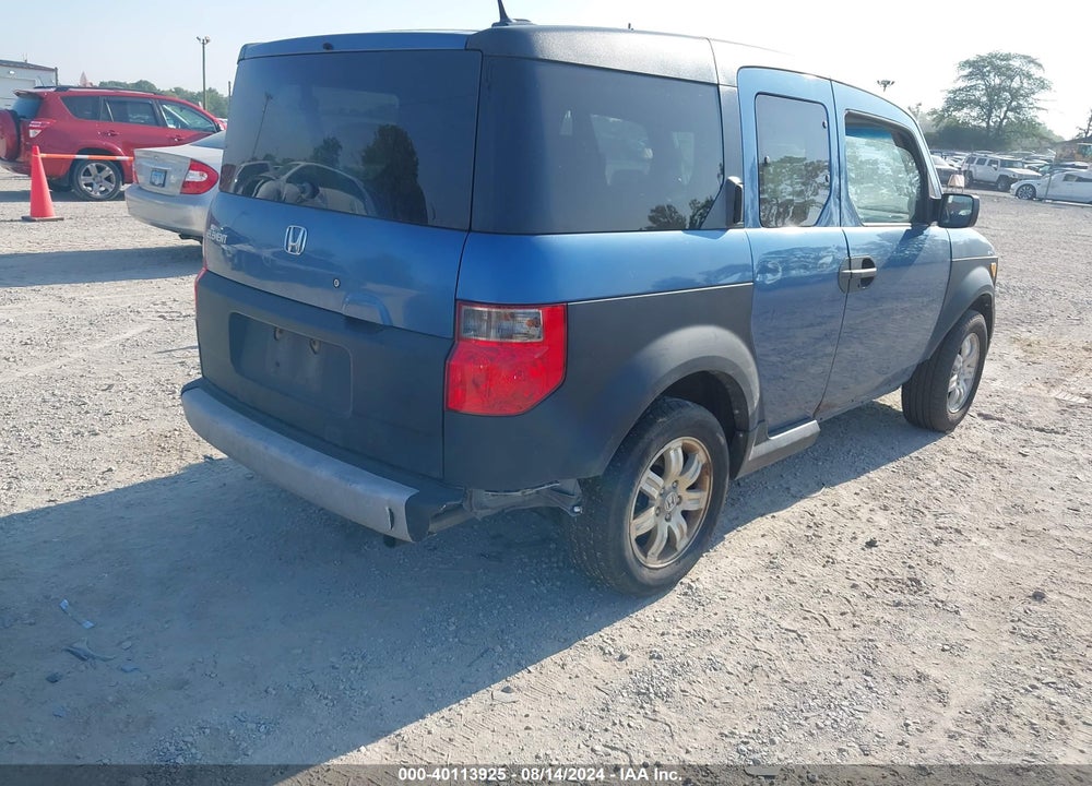 2006 HONDA ELEMENT EX VIN: 5J6YH18656L006534