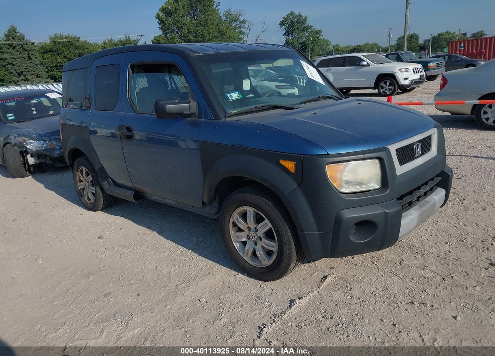 2006 HONDA ELEMENT EX VIN: 5J6YH18656L006534