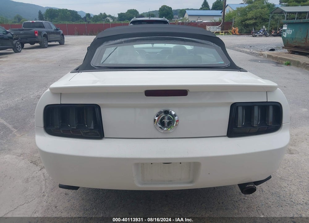 2008 FORD MUSTANG V6 PREMIUM VIN: 1ZVHT84N885207486