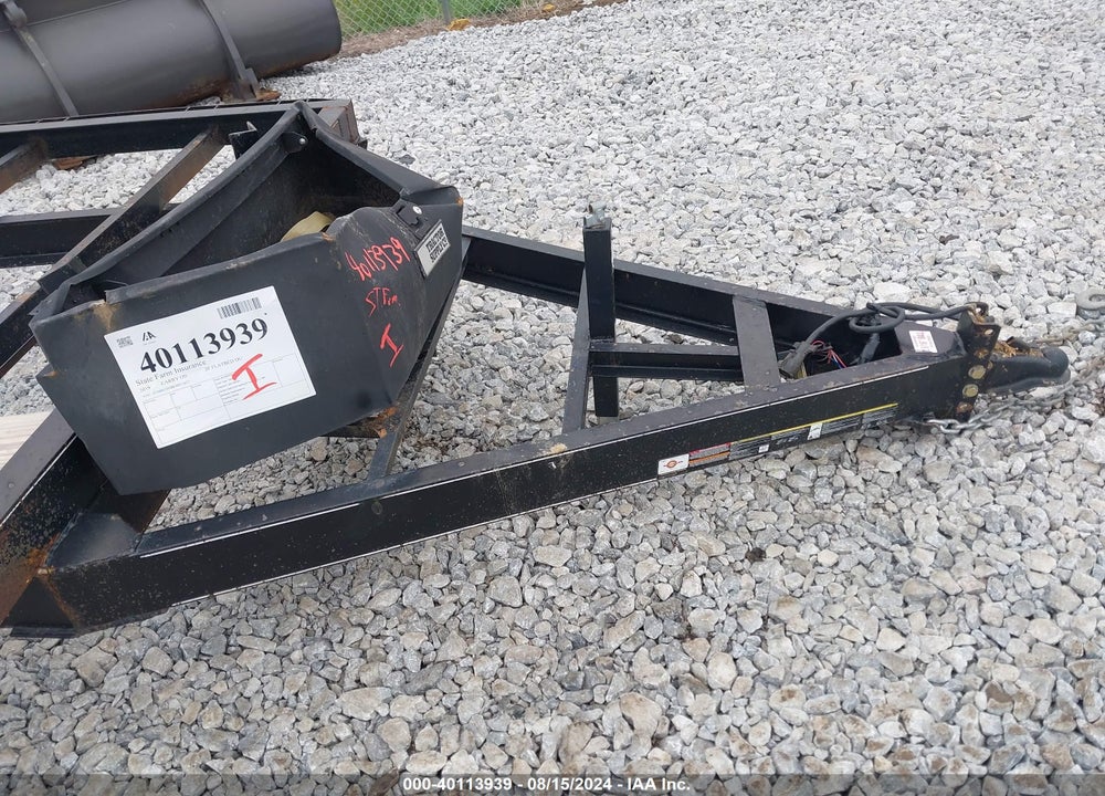 2019 CARRY ON 20' FLATBED DUAL AXL VIN: 4YMBU2028KM013677