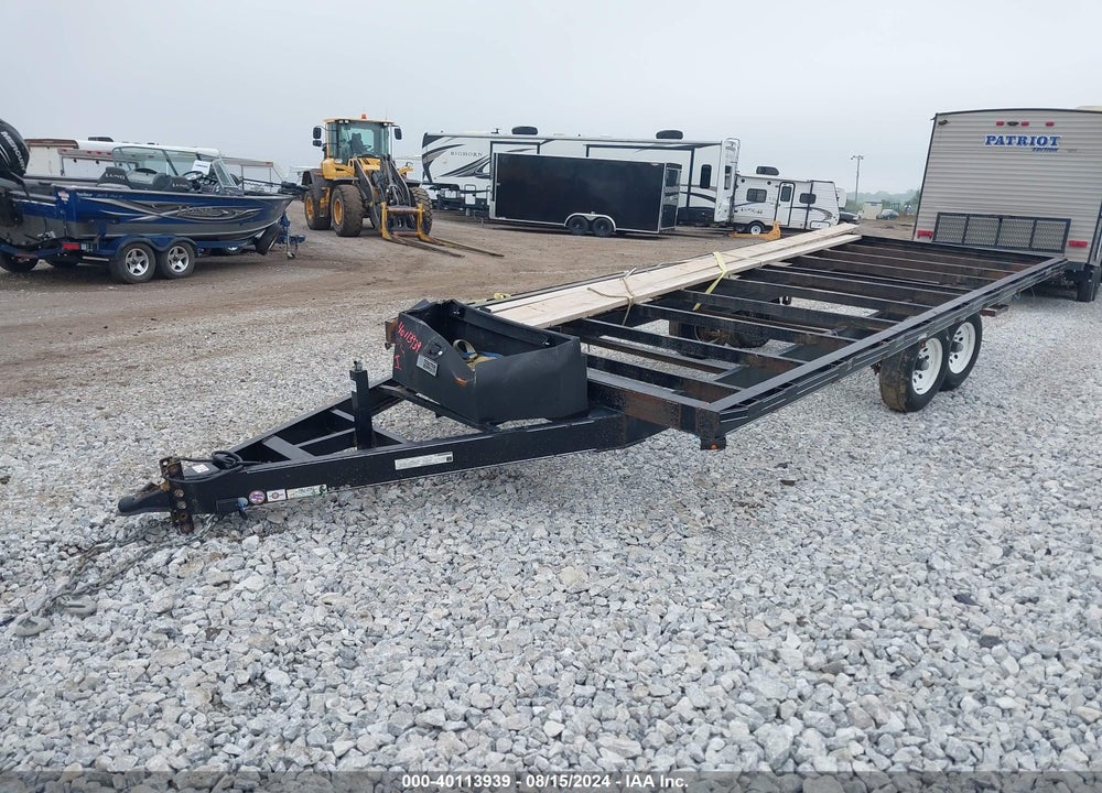 2019 CARRY ON 20' FLATBED DUAL AXL VIN: 4YMBU2028KM013677