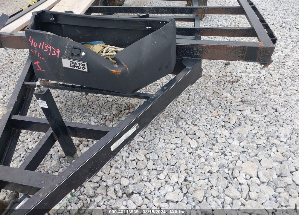 2019 CARRY ON 20' FLATBED DUAL AXL VIN: 4YMBU2028KM013677