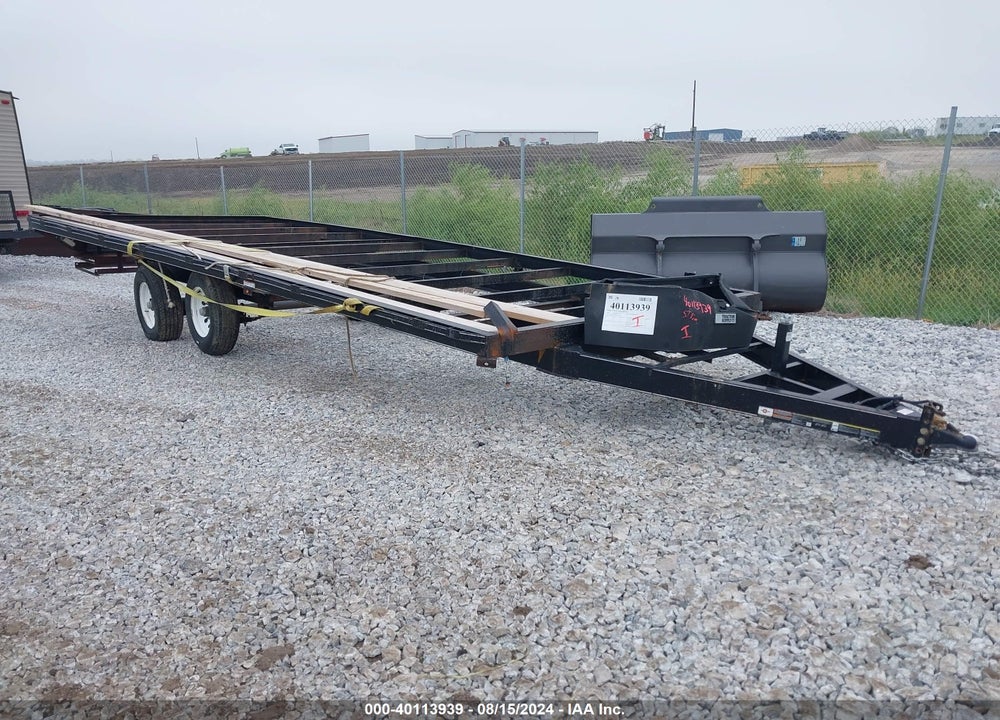 2019 CARRY ON 20' FLATBED DUAL AXL VIN: 4YMBU2028KM013677