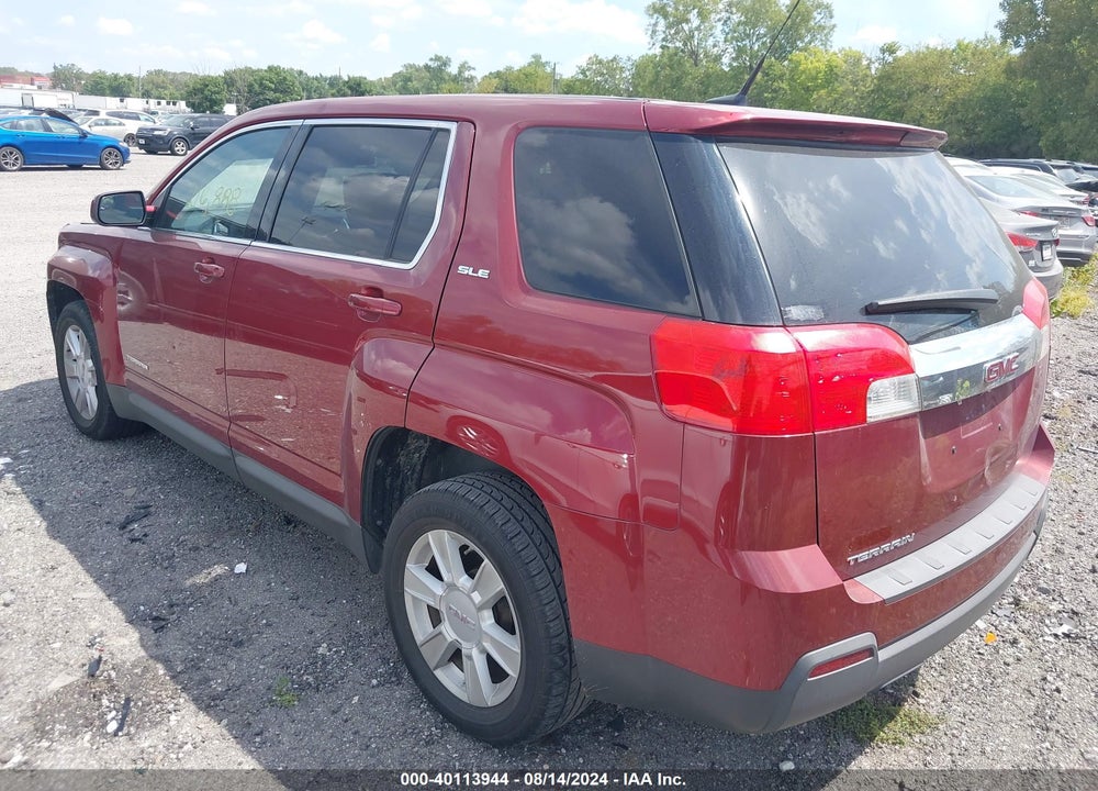 2012 GMC TERRAIN VIN: 2GKALMEK3C6313122
