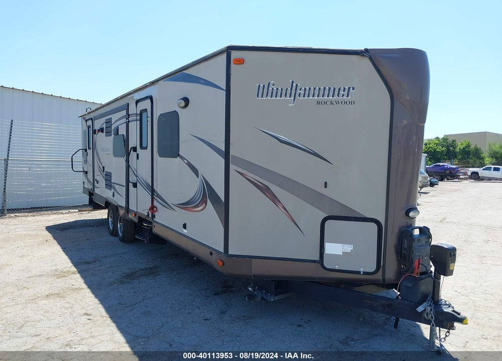 2015 FOREST RIVER ROCKWOOD WINDJAMMER VIN: 4X4TRLF24F1863586