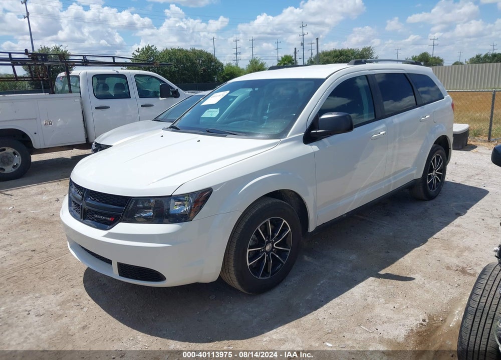 2018 DODGE JOURNEY SE VIN: 3C4PDCAB3JT352949