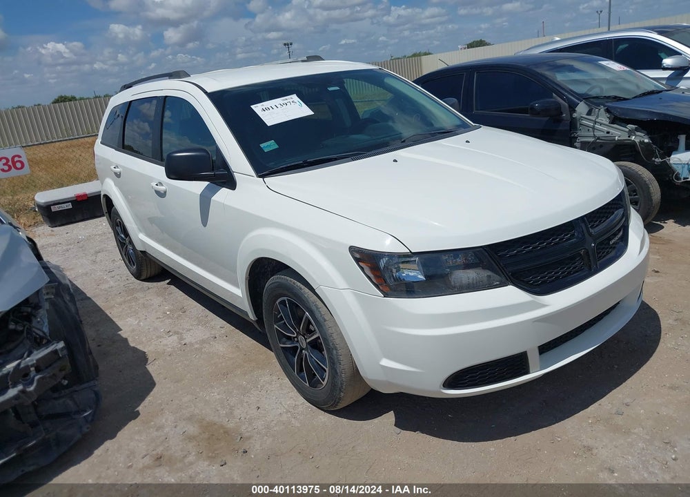 2018 DODGE JOURNEY SE VIN: 3C4PDCAB3JT352949