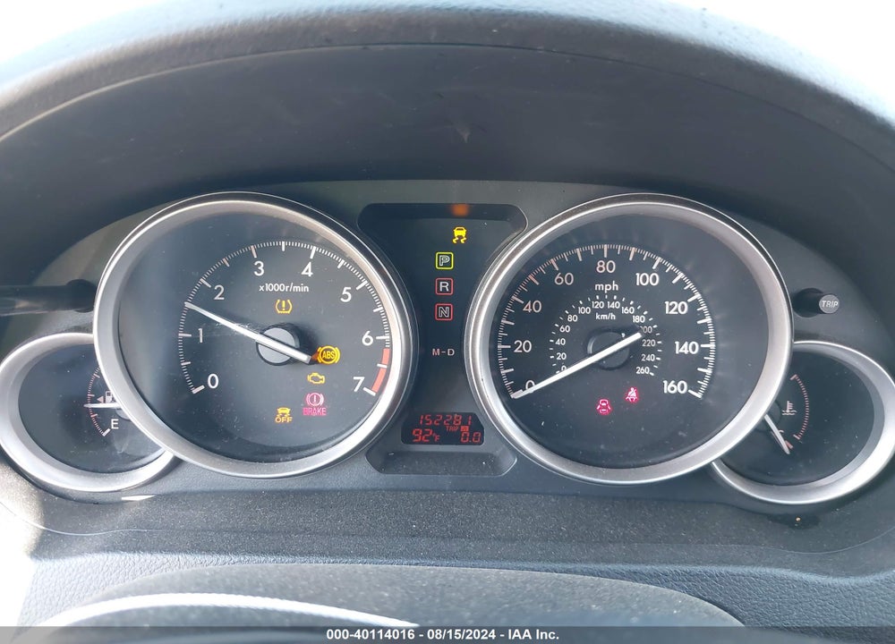 2013 MAZDA 6 I TOURING VIN: 1YVHZ8DH3D5M15601