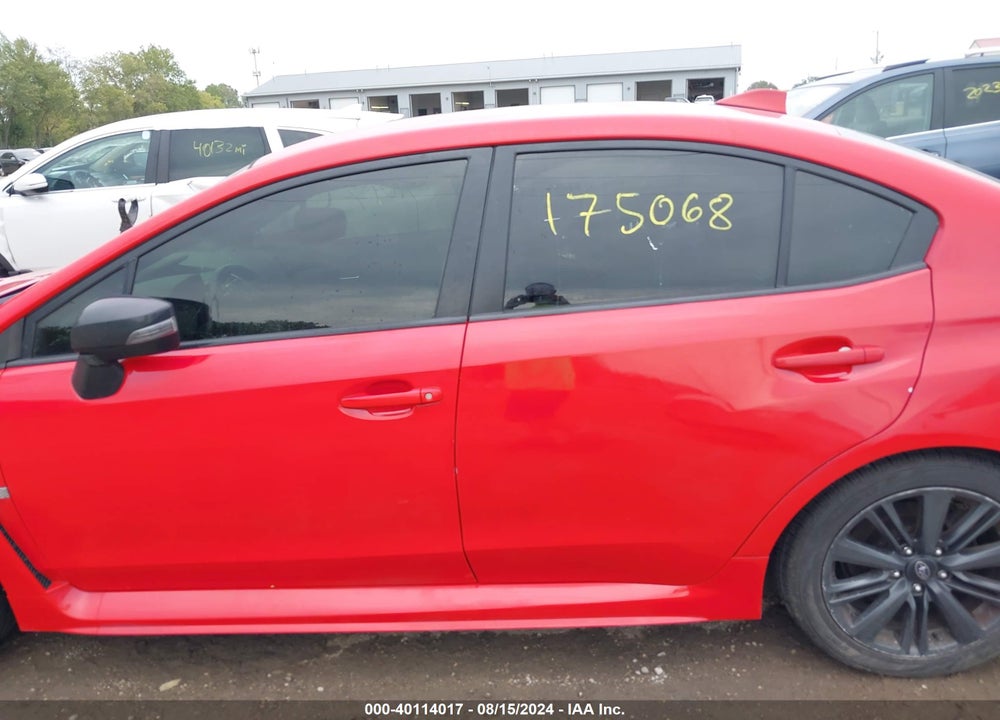 2019 SUBARU WRX VIN: JF1VA1A60K9814388