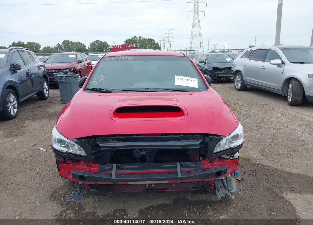 2019 SUBARU WRX VIN: JF1VA1A60K9814388
