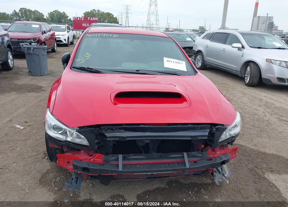 2019 SUBARU WRX VIN: JF1VA1A60K9814388