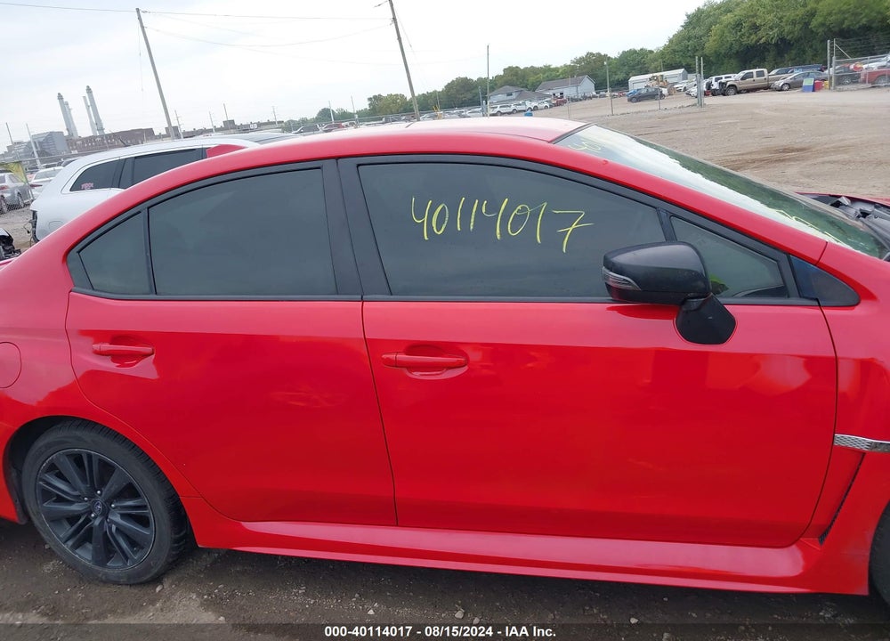 2019 SUBARU WRX VIN: JF1VA1A60K9814388