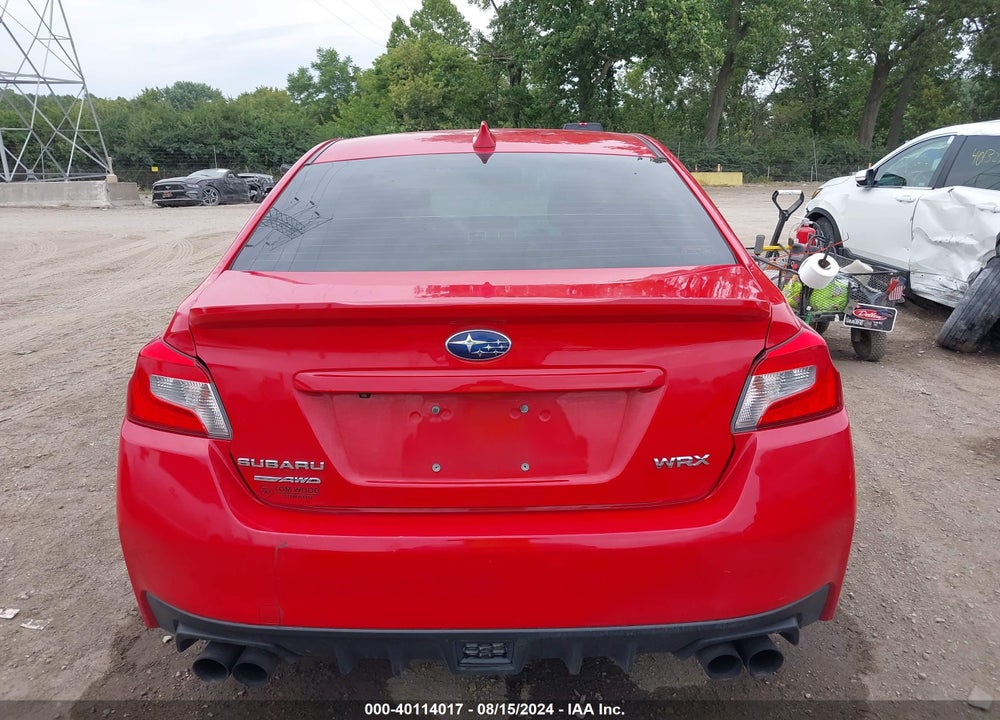 2019 SUBARU WRX VIN: JF1VA1A60K9814388