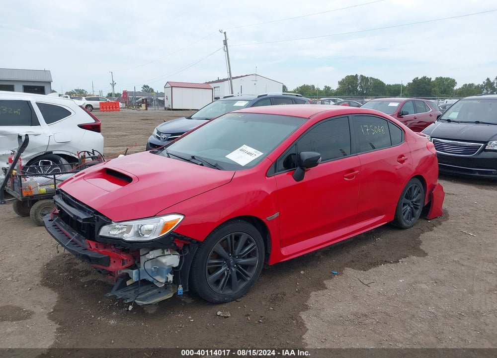 2019 SUBARU WRX VIN: JF1VA1A60K9814388