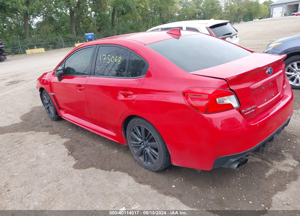 2019 SUBARU WRX VIN: JF1VA1A60K9814388