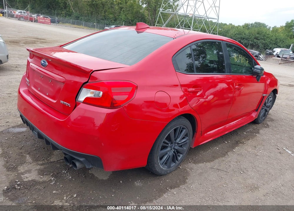 2019 SUBARU WRX VIN: JF1VA1A60K9814388