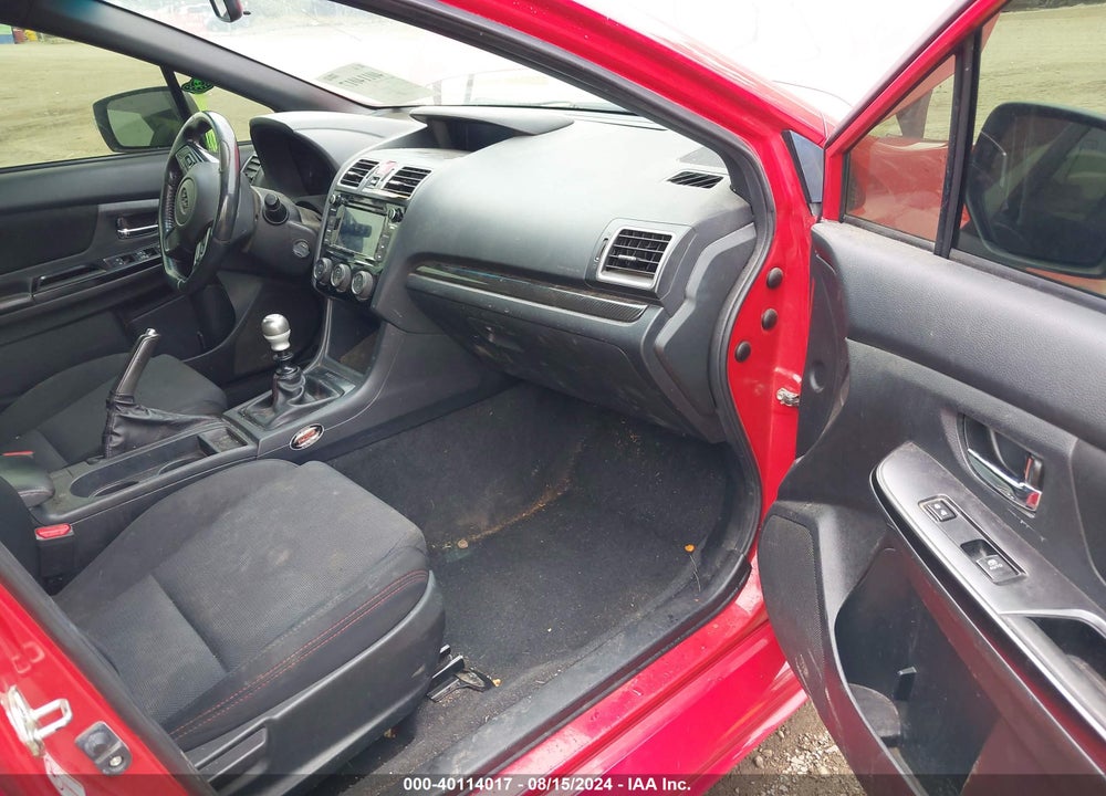 2019 SUBARU WRX VIN: JF1VA1A60K9814388
